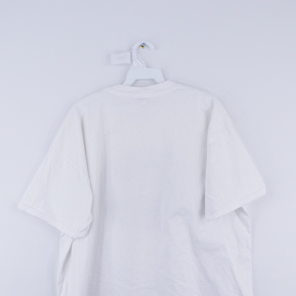 90s Fossil Mens XL Spell Out Circle Logo T Shirt - Picture 7 of 8